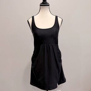 Old Navy Black Swim Dress with Adjustable Straps – Maternity Friendly